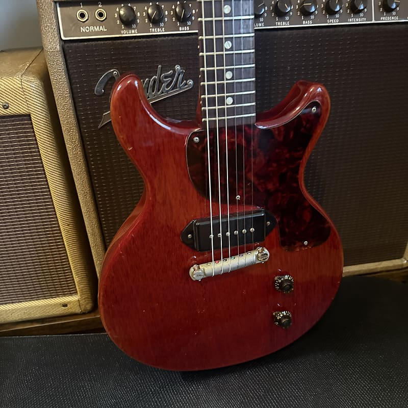 1959 Gibson Les Paul Junior Double Cut - Cherry
