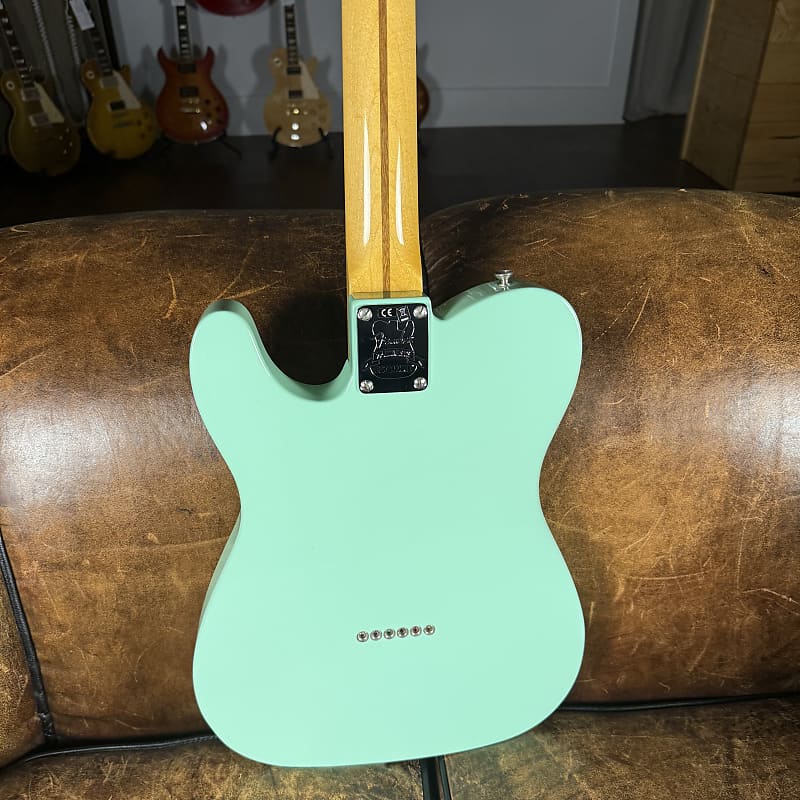 2020 Fender 70th Anniversary Esquire - Surf Green - OHSC