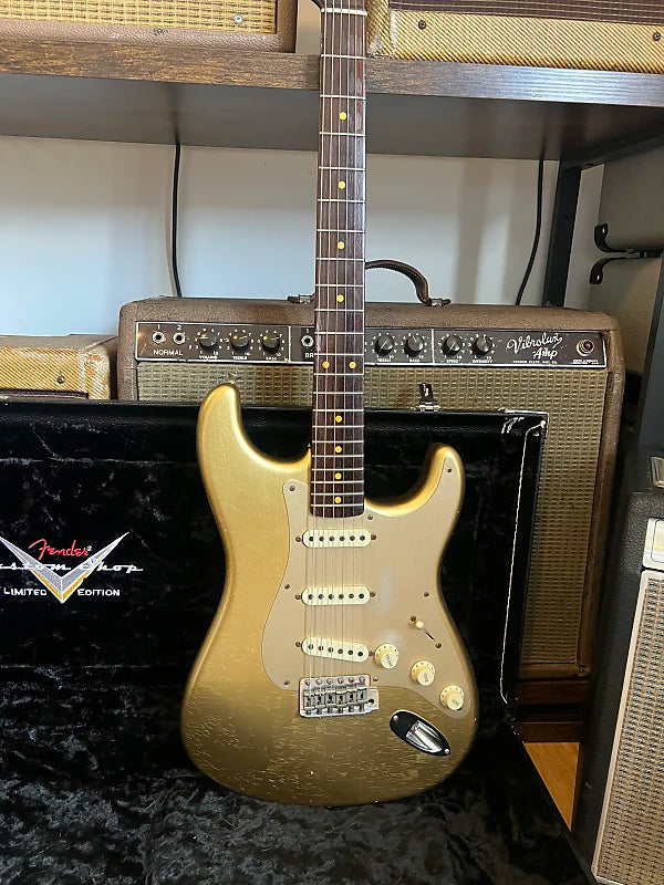 2015 Fender Custom Shop Limited Edition 50’s Stratocaster Journeyman - Gold/Rosewood