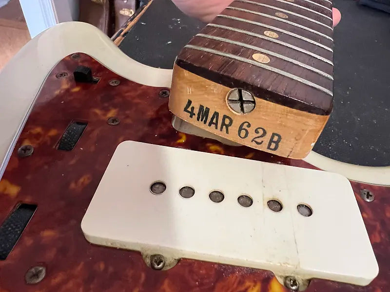 1962 Fender Jazzmaster - Blonde Body Only Refin - OHSC