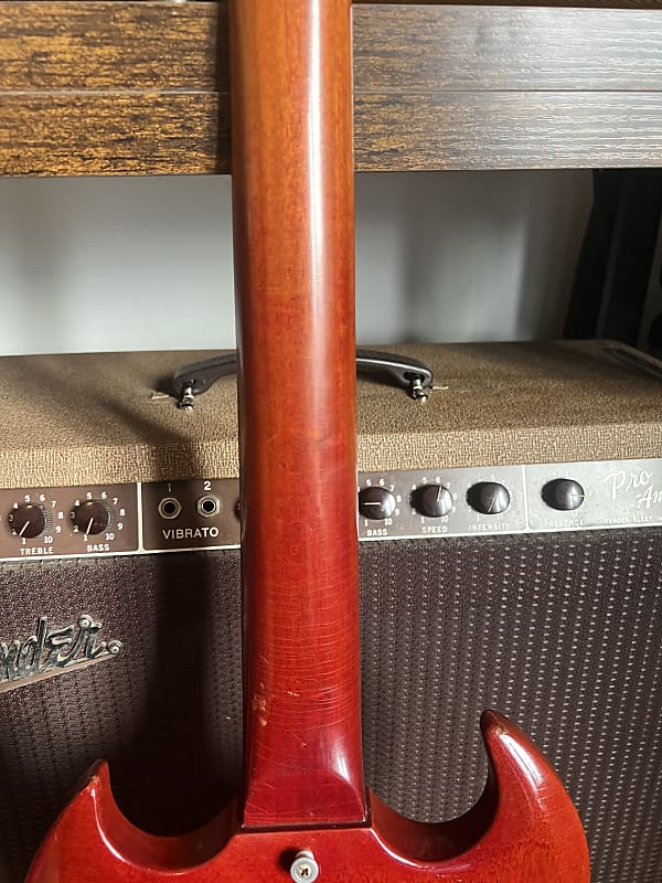 1962 Gibson SG Junior - Cherry - Ex. Richard Fortus