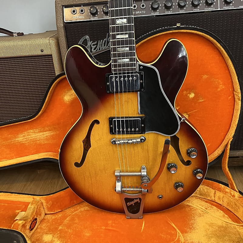1966 Gibson ES-335TD - Sunburst - Bigsby - OHSC