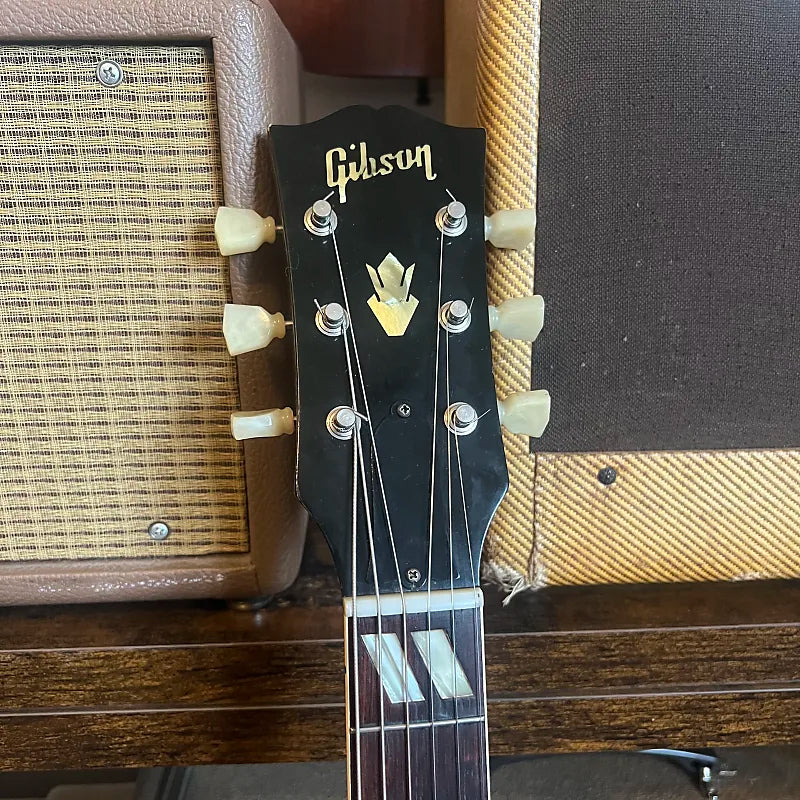 1956 Gibson L-4C - Natural - OHSC Hang Tags