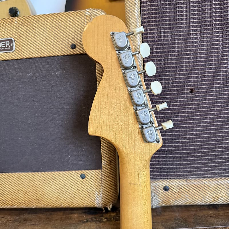 1966 Fender Mustang - Dakota Red - Slab Board