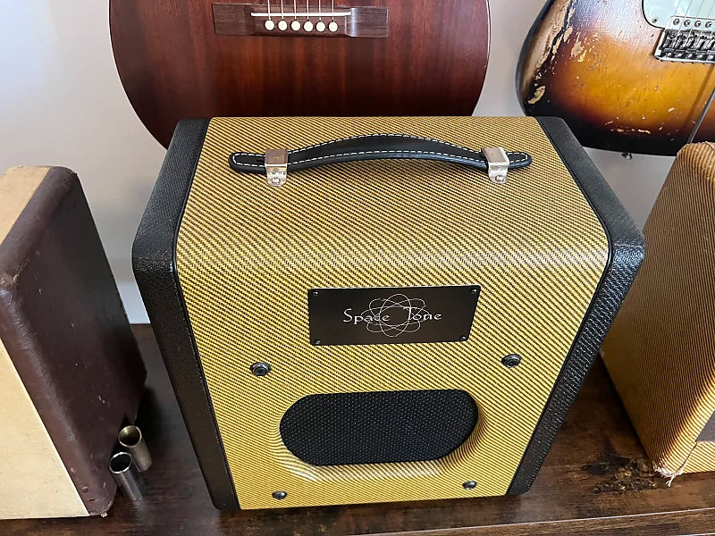 Swart Space Tone Atomic Jr 5-Watt 1x8" Guitar Combo 2011 - Present - Tweed/Black