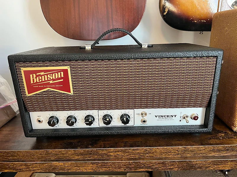 Benson Amps Vincent 2-Channel 30-Watt Guitar Amp Head 2019 - Present - w/ Cover
