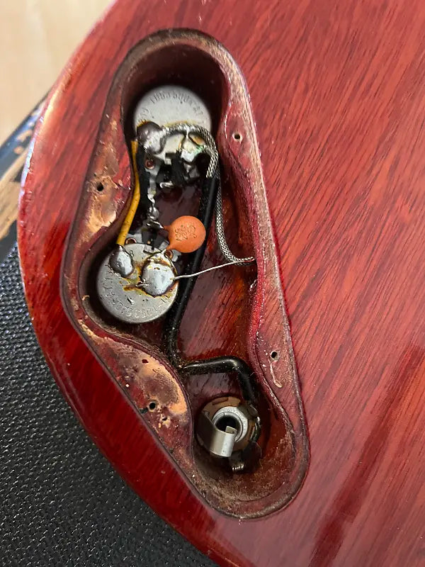 1962 Gibson SG Junior - Cherry - Ex. Richard Fortus