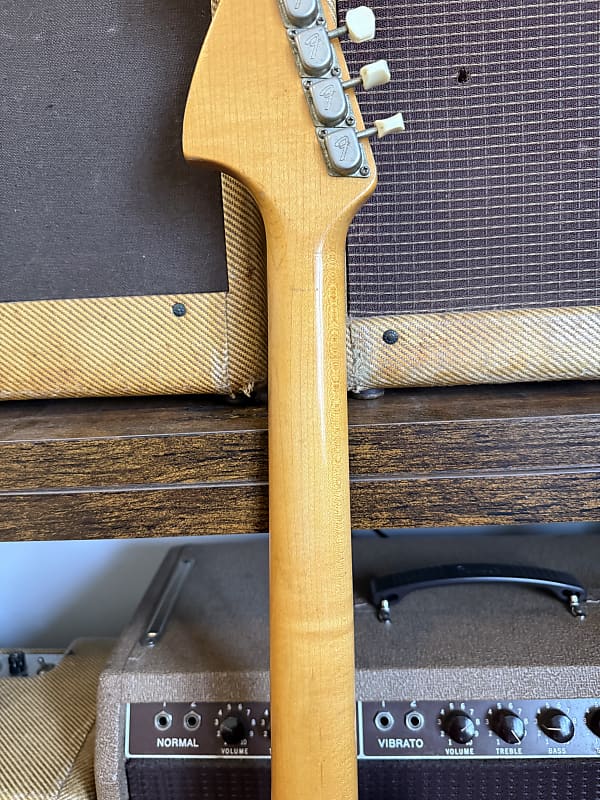 1966 Fender Mustang - Dakota Red - Slab Board