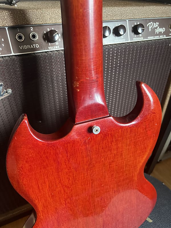 1962 Gibson SG Junior - Cherry - Ex. Richard Fortus