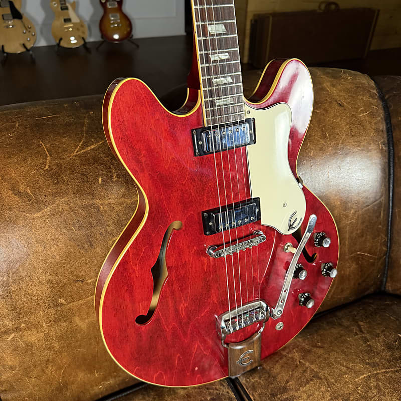 1967 Epiphone Riviera E360TD - Cherry - OHSC