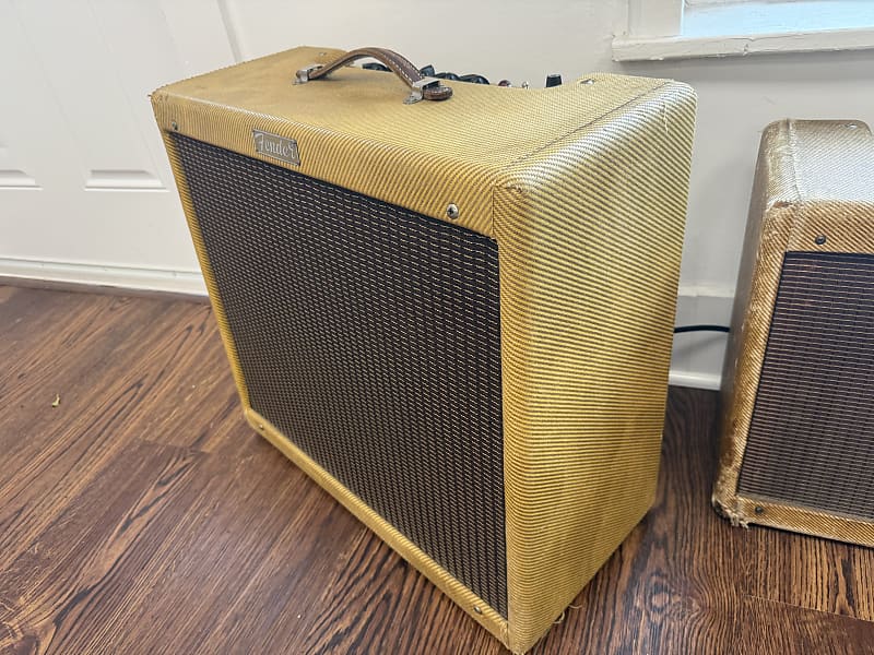 1955 Fender Tremolux 5E9 Narrow Panel 15-Watt 1x12" Guitar Combo - Retweed