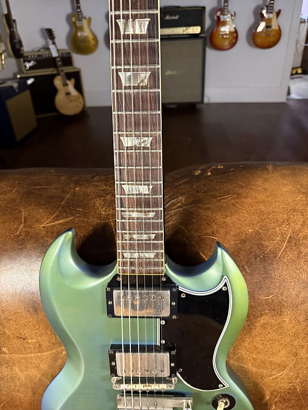 1964 Gibson SG Standard - Pelham Blue Refinish - OHSC
