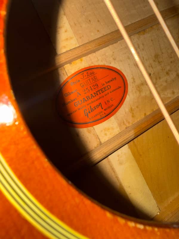 1957 Gibson J-200 - Sunburst - OHSC