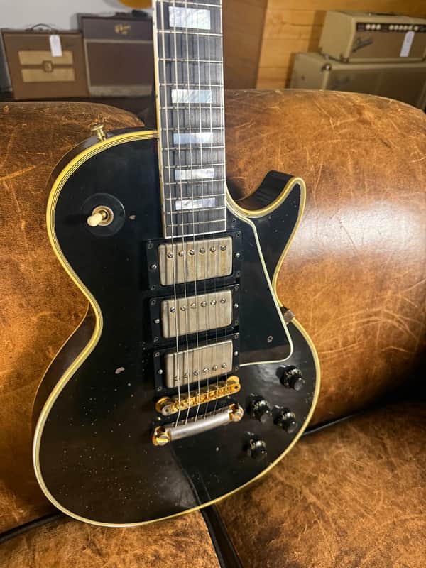 2025 Gibson Custom Shop Murphy Lab Eric Clapton Signature '58 Les Paul Custom Reissue Relic - Ebony
