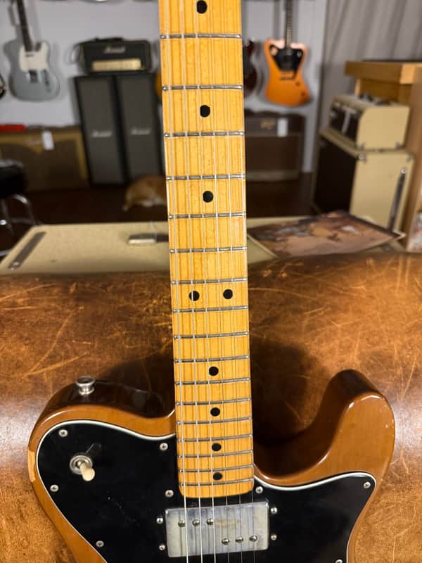 1973 Fender Telecaster Custom - Walnut (Mocha) - 7.3 Lbs