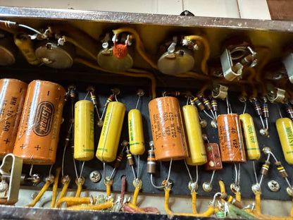 1959 Fender Bandmaster 5E7 Narrow Panel 26-Watt 3x10" Guitar Combo - Tweed