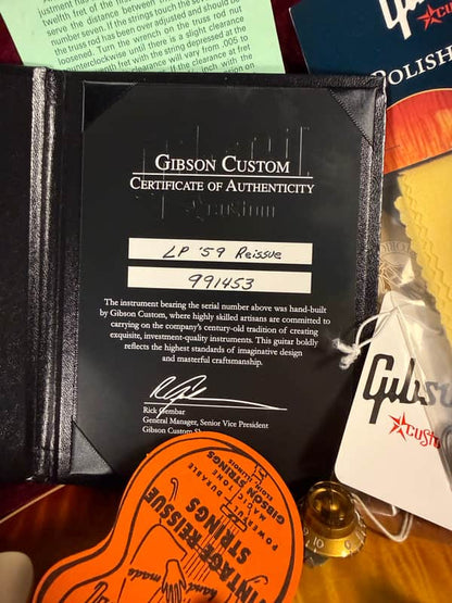 Gibson Custom Shop ‘59 Les Paul 2009 - Sunburst