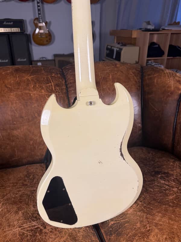 Gibson Custom Shop Murphy Lab Heavy Aged ‘63 SG Special 2025 - Polaris White