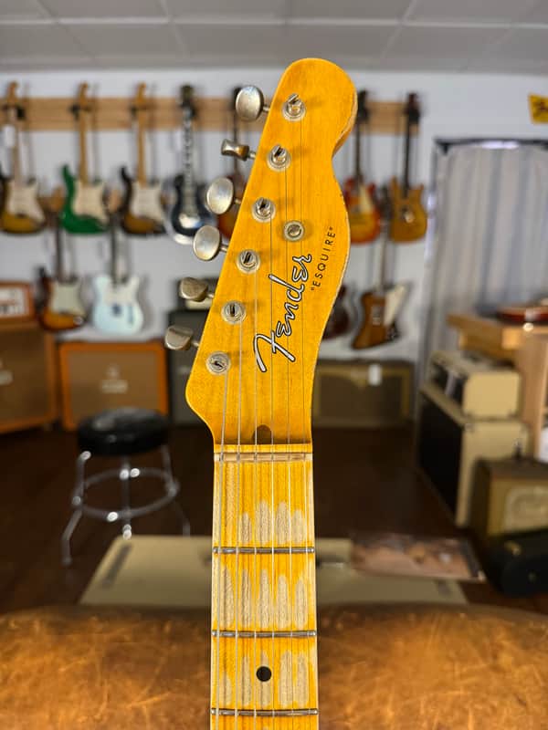 Fender Custom Shop ‘50 Esquire Heavy Relic 2023 - Butterscotch Blonde