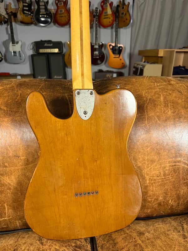 1973 Fender Telecaster Custom - Walnut (Mocha) - 7.3 Lbs