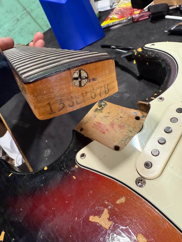 1967 Fender Stratocaster with Rosewood Fretboard - Sunburst