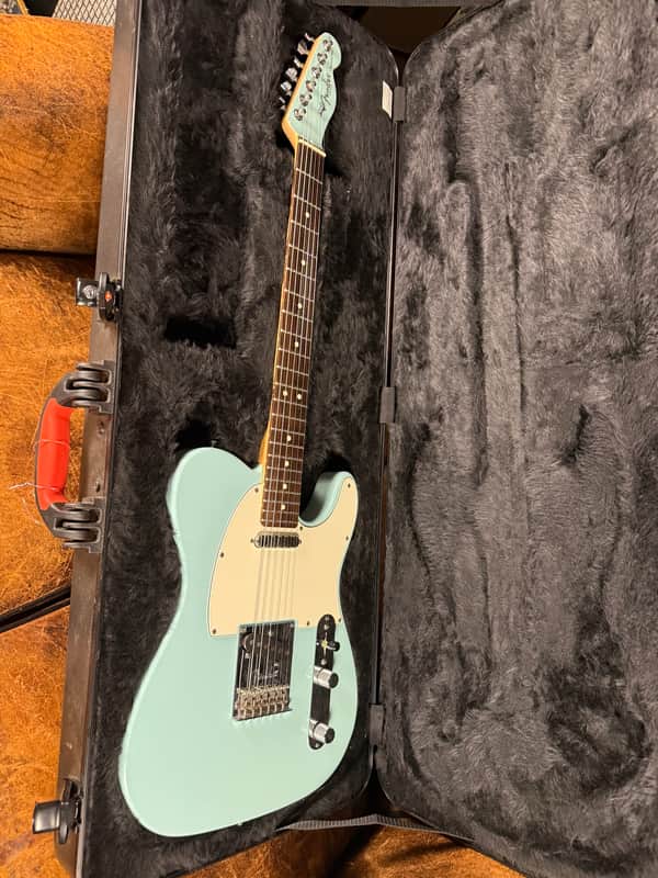 2009 Fender FSR Telecaster - Daphne Blue Matching Headstock