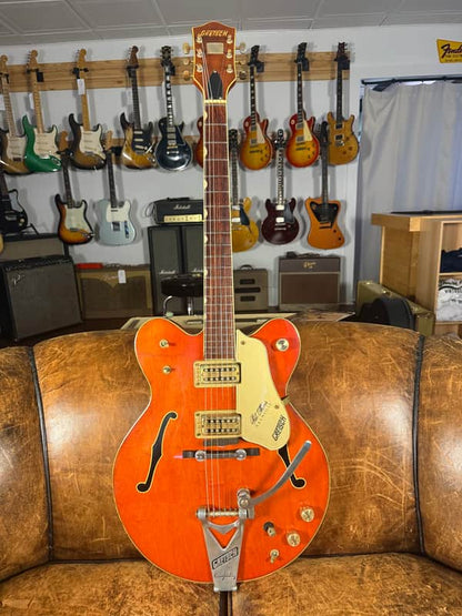 1969 Gretsch 6120 Nashville Hollow Body - Orange - OHSC