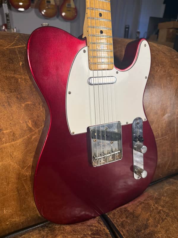 1970 Fender Telecaster - Candy Apple Red Refin