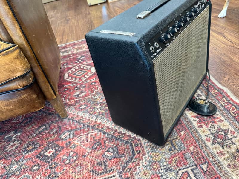 1965 Fender Princeton Reverb - No Logo Black Panel
