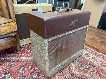 1956  Gibson GA-40 Les Paul 15-Watt 1x12" Guitar Combo - Two-Tone Brown