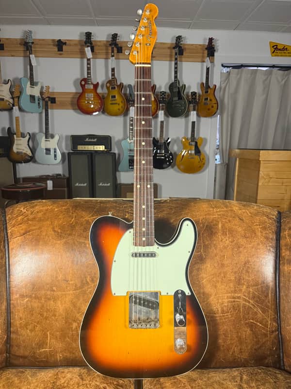 2017 Fender Custom Shop ‘60 Telecaster Custom Journeyman Roasted - Sunburst