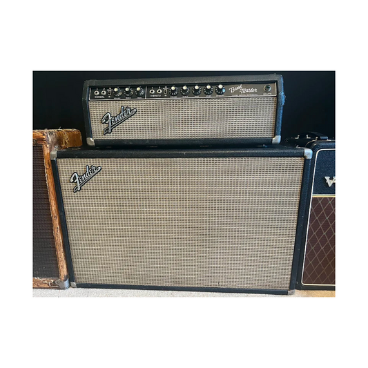 Fender Bandmaster 40-Watt 2-Channel 2x12" Piggyback Guitar Amp 1965