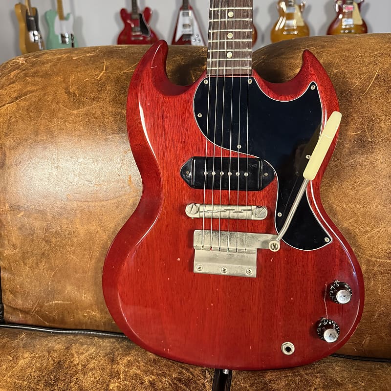 1965 Gibson SG Junior With Vibrola - Cherry