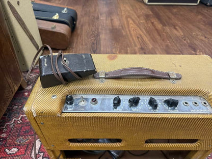 1960 Fender Vibrolux 5F11 Narrow Panel 10-Watt 1x10" Guitar Combo - Tweed