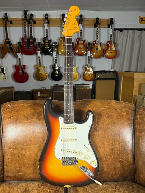 1966 Fender Stratocaster with Rosewood Fretboard - Sunburst