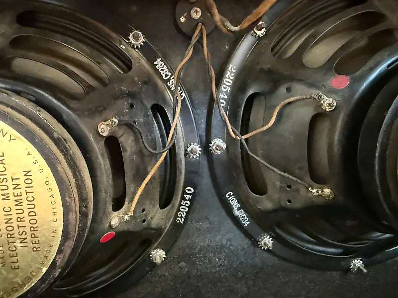 1965 Fender Vibrolux Reverb 2-Channel 35-Watt 2x10" Guitar Combo - Black Panel