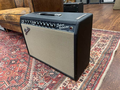 1967 Fender Deluxe Reverb 2-Channel 22-Watt 1x12" Guitar Combo - Black Panel