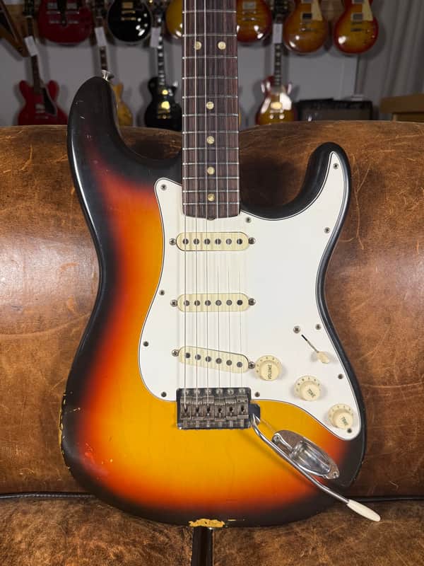 1966 Fender Stratocaster with Rosewood Fretboard - Sunburst