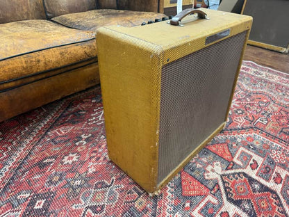 1959 Fender Bandmaster 5E7 Narrow Panel 26-Watt 3x10" Guitar Combo - Tweed