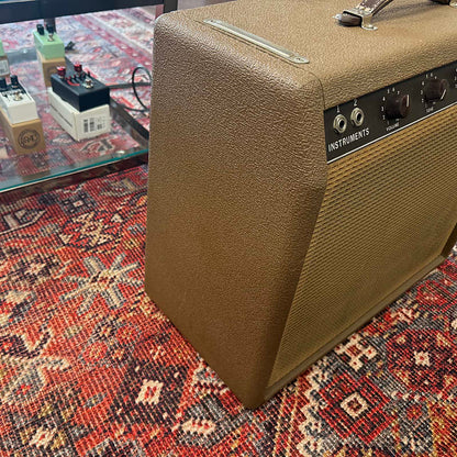 1963 Fender Princeton 6G2 Brownface 12-Watt 1x10" Guitar Combo - Brown