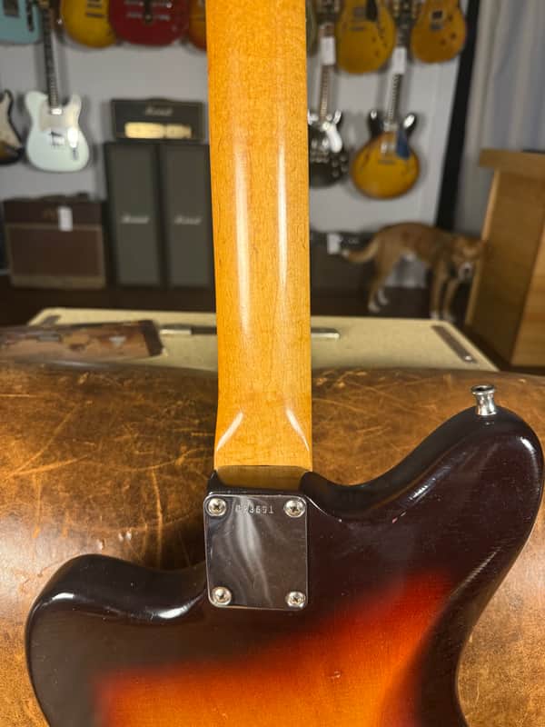 1959 Fender Jazzmaster - Sunburst with Gold Anodized Pickguard - OHSC - Ex. Brian Fallon