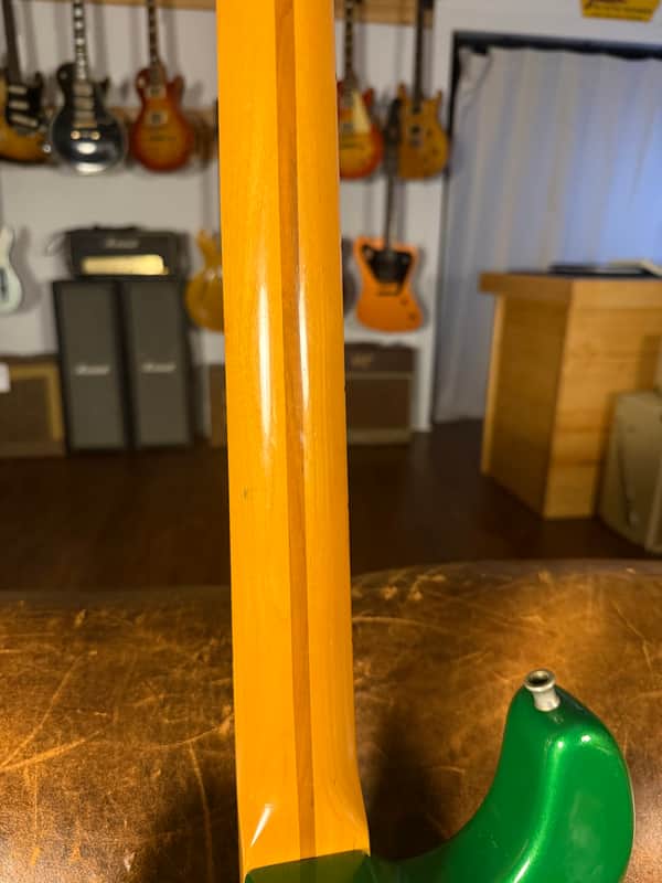 1988 Fender Eric Clapton Artist Series Stratocaster with Lace Sensor Pickups - Candy Green