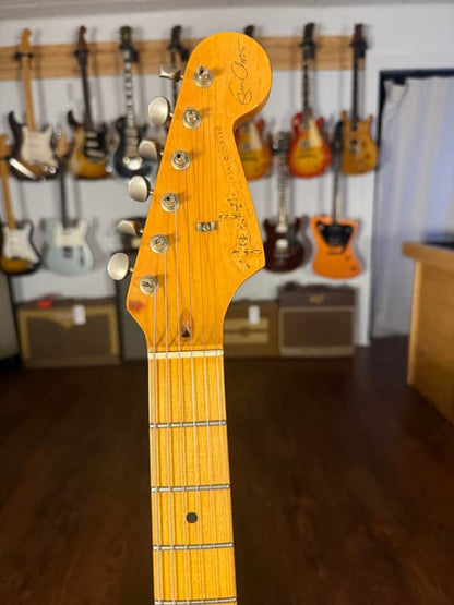 1988 Fender Eric Clapton Artist Series Stratocaster with Lace Sensor Pickups - Candy Green