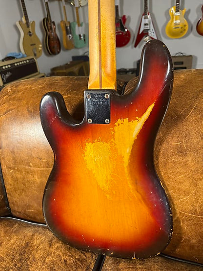 1959 Fender Precision Bass - Sunburst - Gold Anodized Guard - 1 Owner - OHSC
