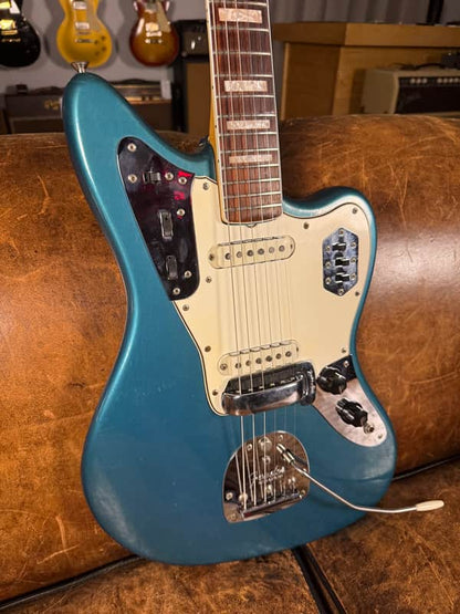 1966 Fender Jaguar with Maple Fretboard - Lake Placid Blue