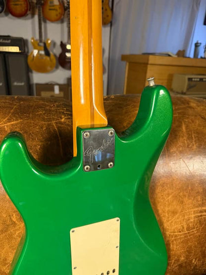 1988 Fender Eric Clapton Artist Series Stratocaster with Lace Sensor Pickups - Candy Green