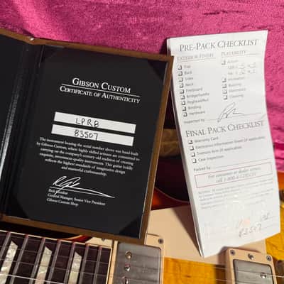 2013 Gibson Custom Shop ‘58 Les Paul - Sunburst