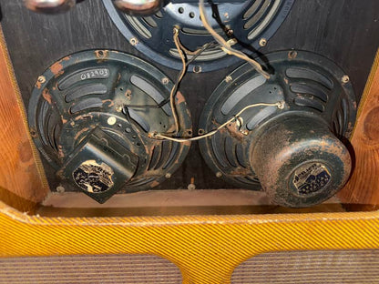 1959 Fender Bandmaster 5E7 Narrow Panel 26-Watt 3x10" Guitar Combo - Tweed