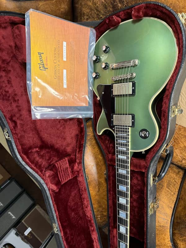 2007 Gibson Custom Shop '68 Les Paul Custom Reissue - Aged Pelham Blue