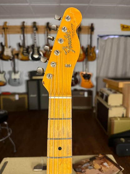 1966 Fender Telecaster with Maple Cap - Blonde - Ex. Tom Bukovac - 6.5 lbs - OSHC